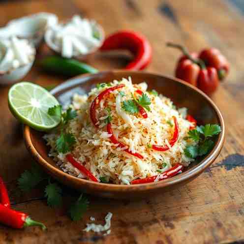 Spicy Lunu Miris - Dairy-Free Gluten-Free Side Dish