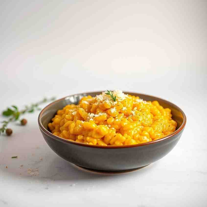 Saffron Risotto - Cook with White Wine for Creamy Perfection