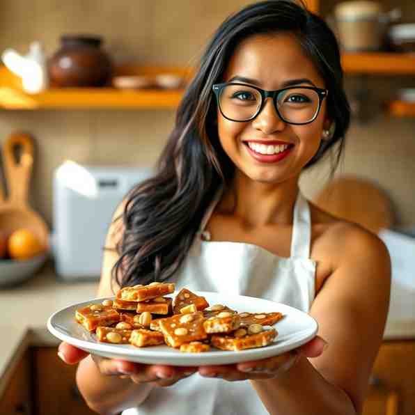 Delicious Ka'i Ladrillo - Peanut Molasses Brittle Recipe