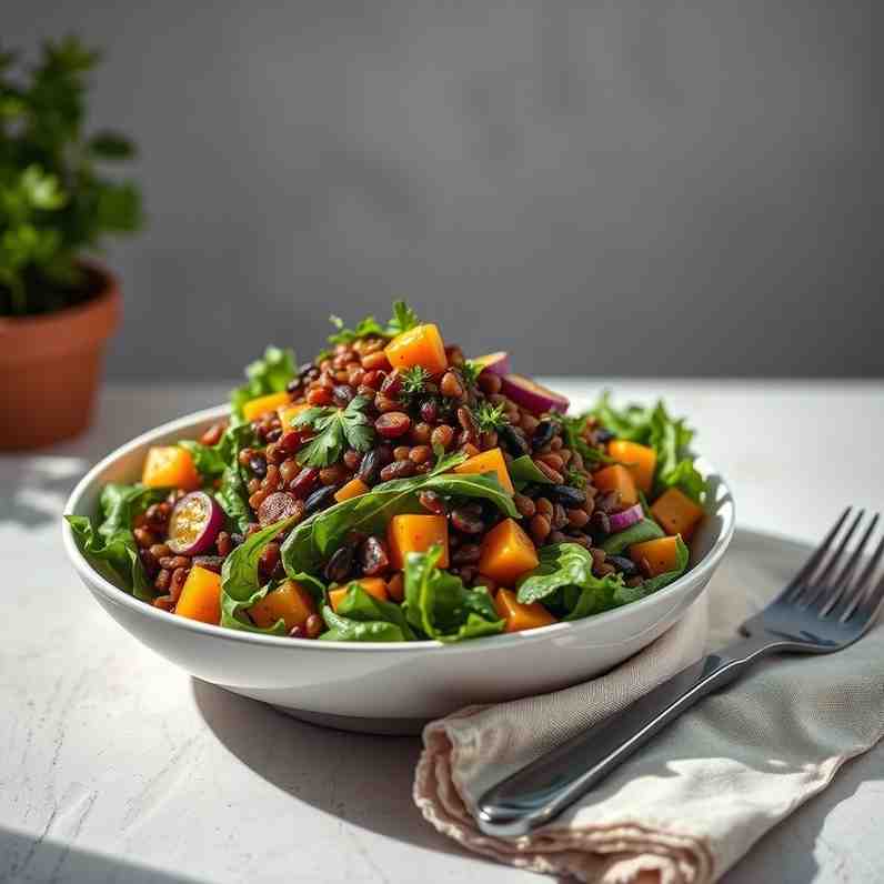 Delicious Vegan Lentil Salad Recipe - Make Yours Today
