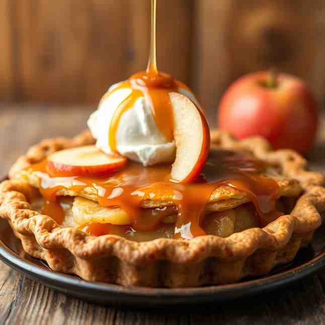Dutch Apple Pie - New Favorite Caramel Apple Treat