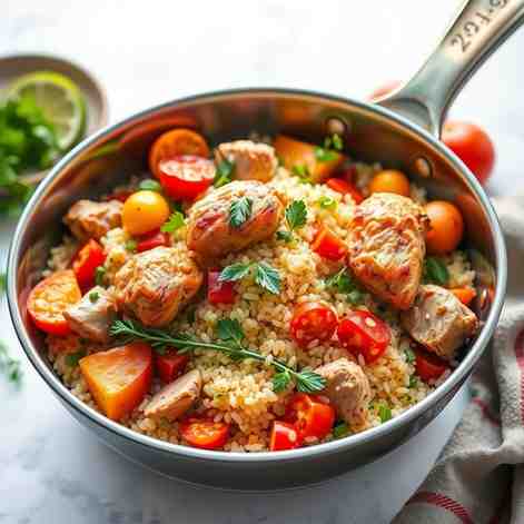 Easy Algerian Couscous Recipe - One-Pot Chicken & Veggies