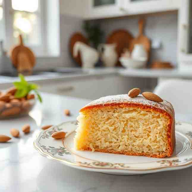 Basbousa - Easy Almond Semolina Cake Recipe