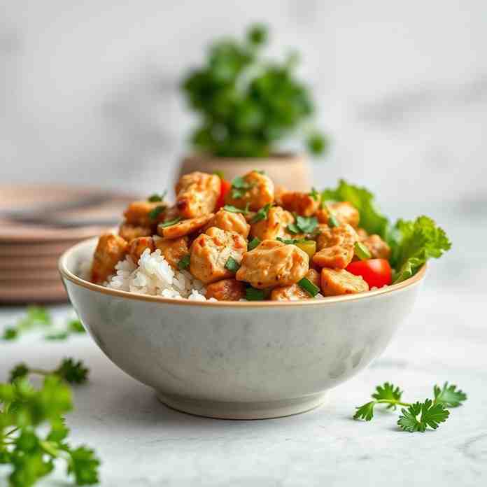 Easy Chicken Bowl Recipe - Quick Stir-Fry Meal in Minutes