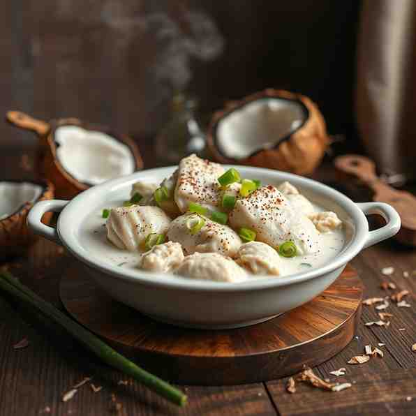 Easy Coconut Chicken Recipe - Ginataang Manok at Home