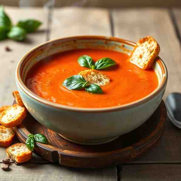 Easy Gluten Free Dairy Free Tomato Soup Recipe