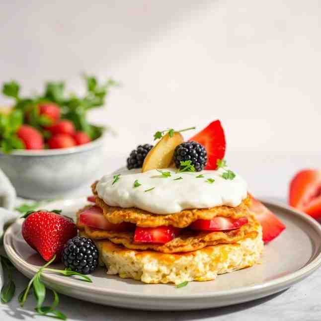 Easy Healthy Meal Prep Breakfast - Rice Cake Recipe