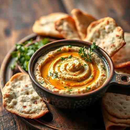 Easy Kashk-e Bademjan - Creamy Persian Eggplant Dip Recipe