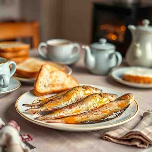 Morning Easy Kippers for Breakfast (Manx Recipe)