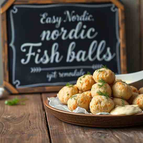 Faroe Islands Fiskibollur - Easy Nordic Fish Balls Recipe
