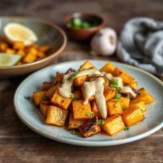 Easy Nutritious Meals - Roasted Yuca with Garlic Mojo