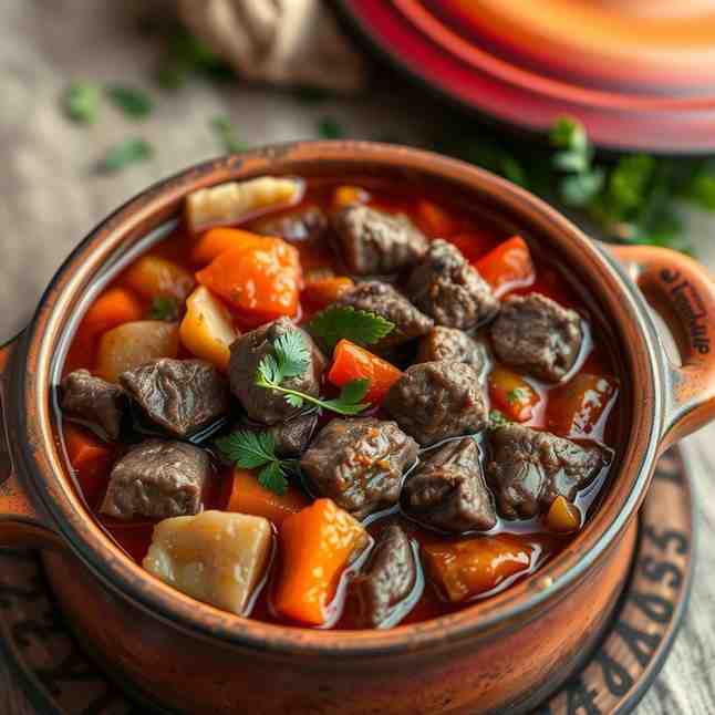 Easy One-Pot Beef Stew - Tender Beef Stew Meat & Veggies