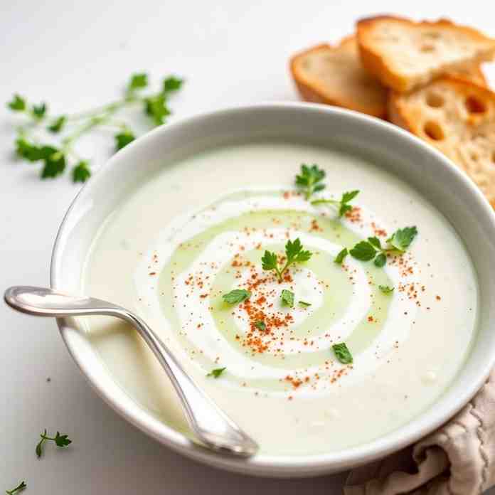Easy Persian Cucumber Yogurt Soup - A Refreshing Recipe