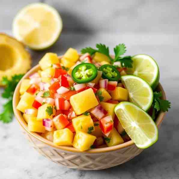 Easy Pineapple Salsa Recipe
