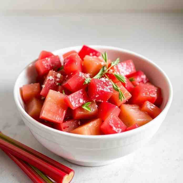 Easy Rhubarb Compote Recipe - Sweet-Tart Perfection