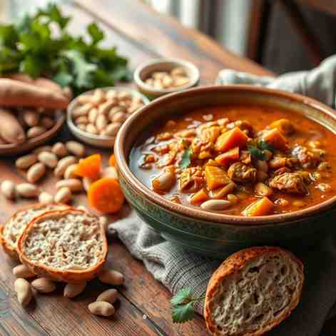 Easy Vegan Meal - Central African Peanut Stew (Beginner-Friendly)