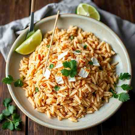 Arroz con Coco - Easy Vegetarian Rice Dish