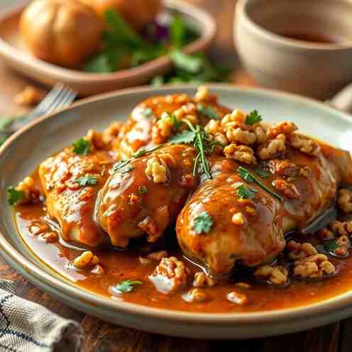Georgian Satsivi - Easy Walnut Chicken Recipe
