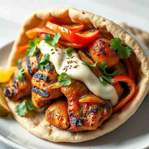Best Egyptian Chicken Shawarma Recipe (Grilled Thighs)