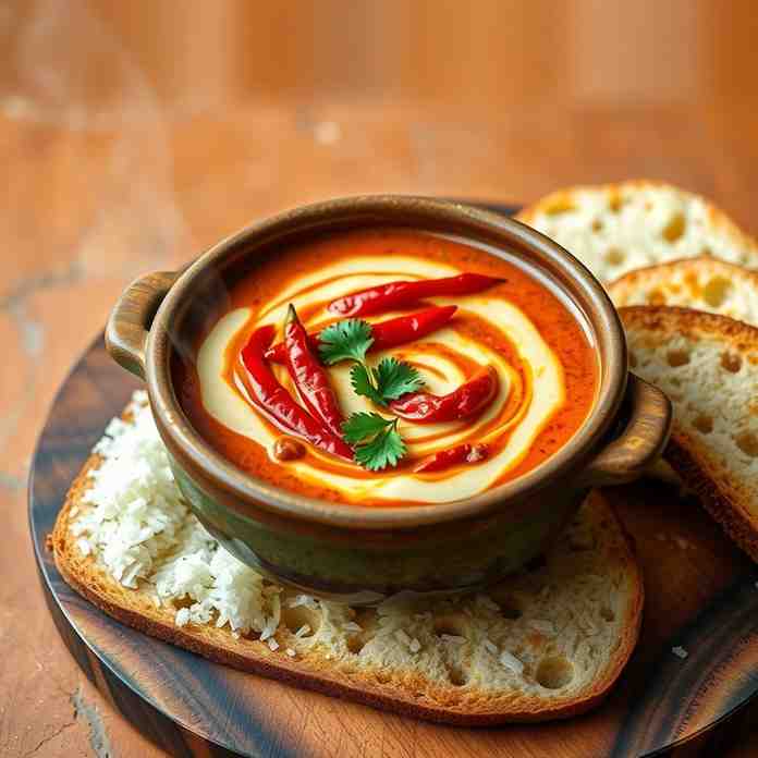 Ema Datshi - Bhutanese Chili Cheese Stew