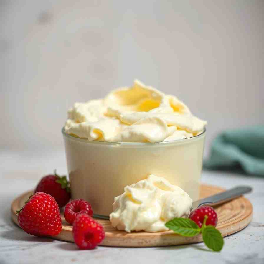 Homemade English Clotted Cream - Easy Oven Recipe