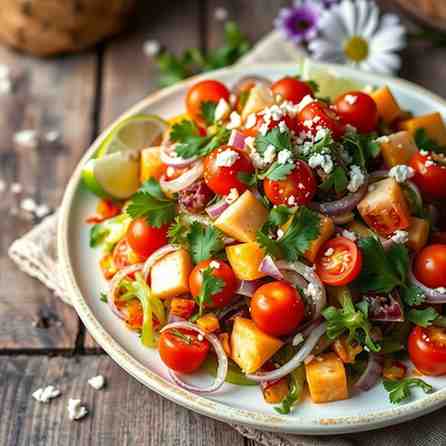 Ensalada de Pacaya - Best Vegetable Salad Recipe