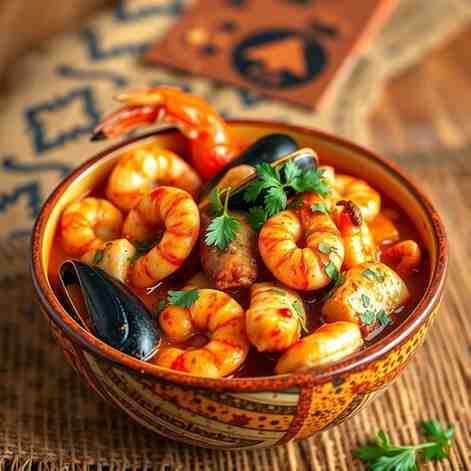 Jamaican Fish Tea - Spicy Seafood Stew Recipe