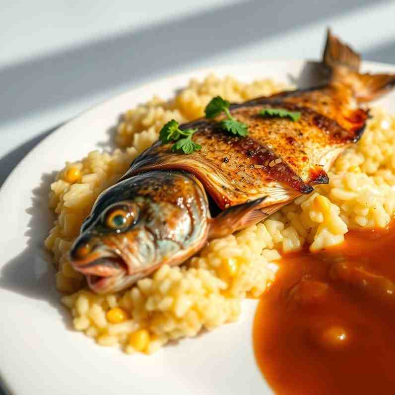 Gluten-Free Cou-Cou & Flying Fish