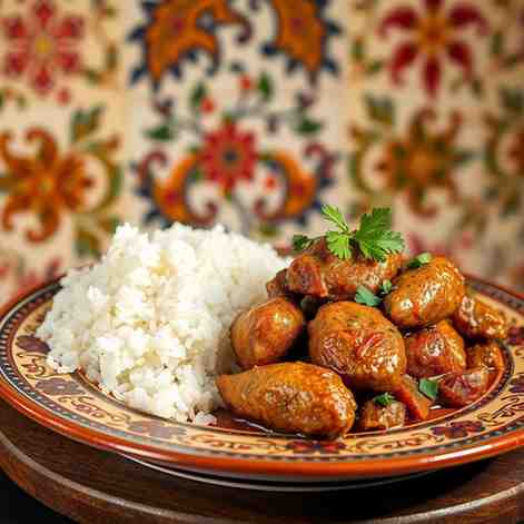 Iranian Food Recipes - Savory Koofteh Tabrizi