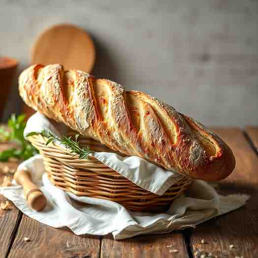 Artisanal French Baguette Recipe | Bake Today