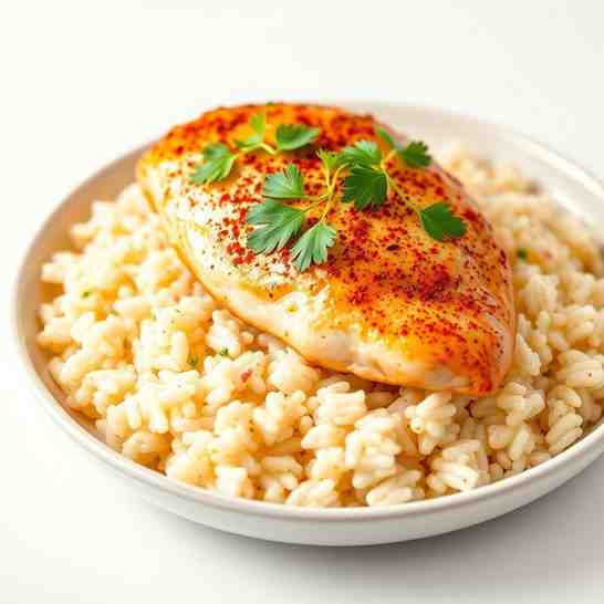 French Chicken Over Rice - Easy One-Pot Riz au Poulet Recipe