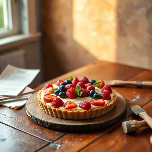 Fresh Fruit Tart Recipe - Easy French Dessert