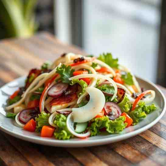 Fresh Salad Palmiste - Easy Heart of Palm Recipe