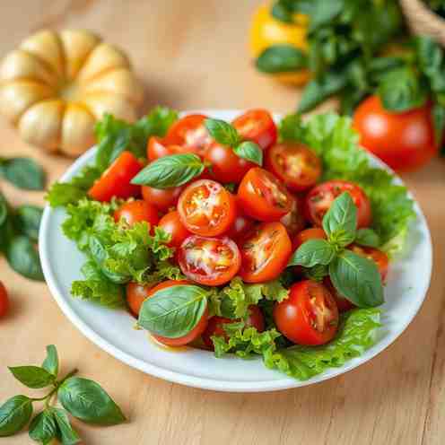 Fresh Tomato Salad Recipe - Easy Summer Recipe