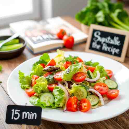 Fresh Vegetables Salad Recipe - in 15 Min
