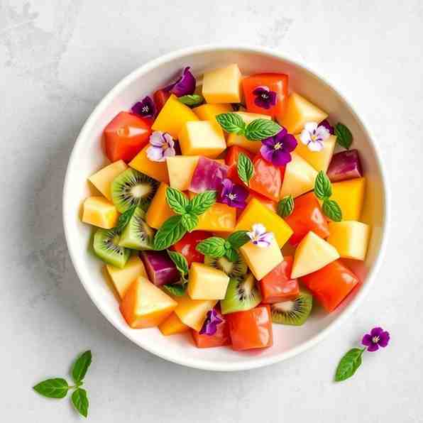 Tropical Fruit Salad Recipe - Easy, Vegan-Friendly
