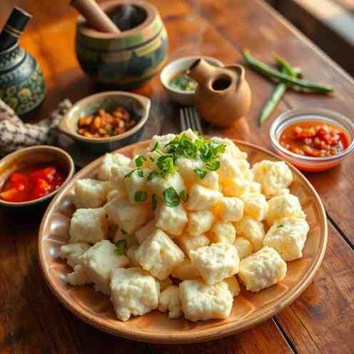 African Food Fufu Recipe - Make Water-Fufu