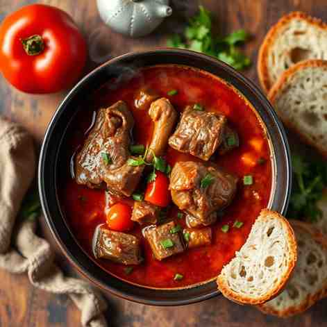 Gandinga - Pork Liver & Heart Stew Recipe