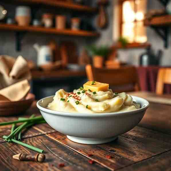 Creamy Garlic Sour Cream Mashed Potatoes - Best Recipe
