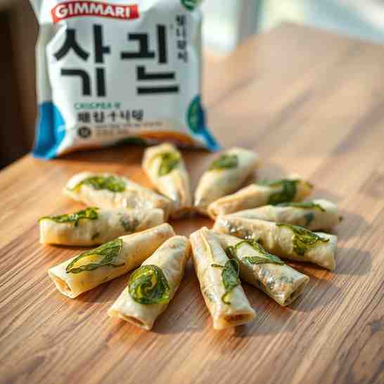 Gimmari - Crispy Korean Seaweed Snack Rolls - Make Yours Today