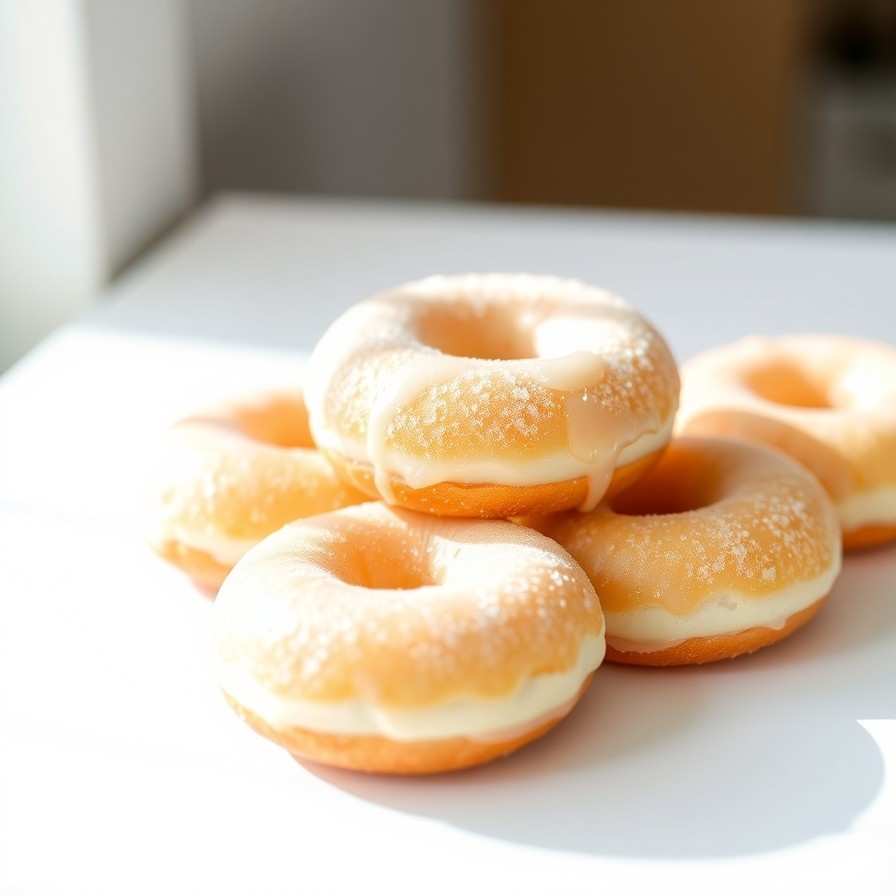 Fluffy Gluten-Free Doughnuts - Easy Oliebollen