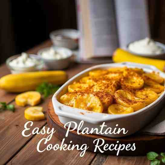 Gratin de Banane Plantain - Easy Plantain Cooking Recipes