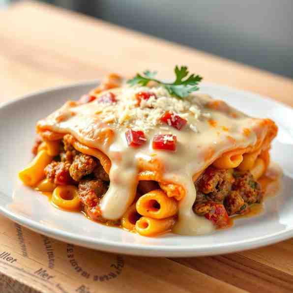Greek Pastitsio - Best Pasta & Meat Sauce Recipe