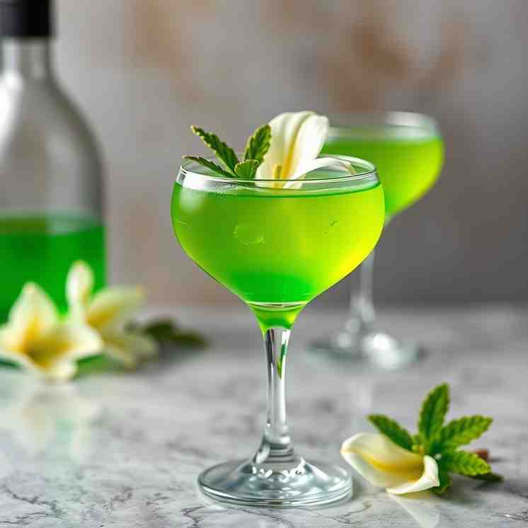 Green Chartreuse Cocktail - Lily-Inspired