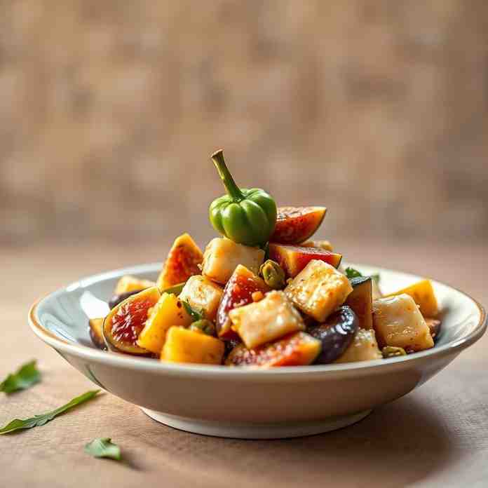 Green Fig & Saltfish - Bonnet Hot Pepper