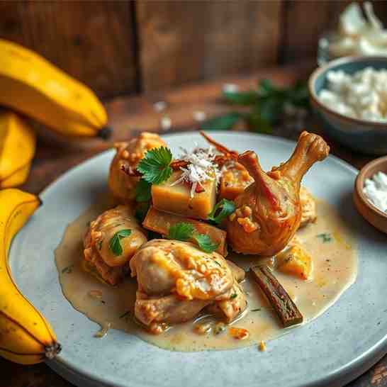 Grenada Oil Down - Recipes with Coconut Milk and Chicken