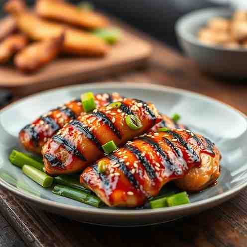 Grill Teriyaki Chicken - Easy Recipe