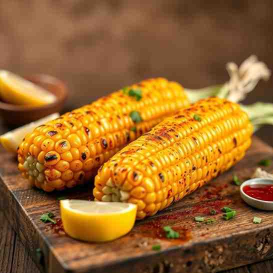 Grilled Corn on the Cob - Côte d'Ivoire Recipe