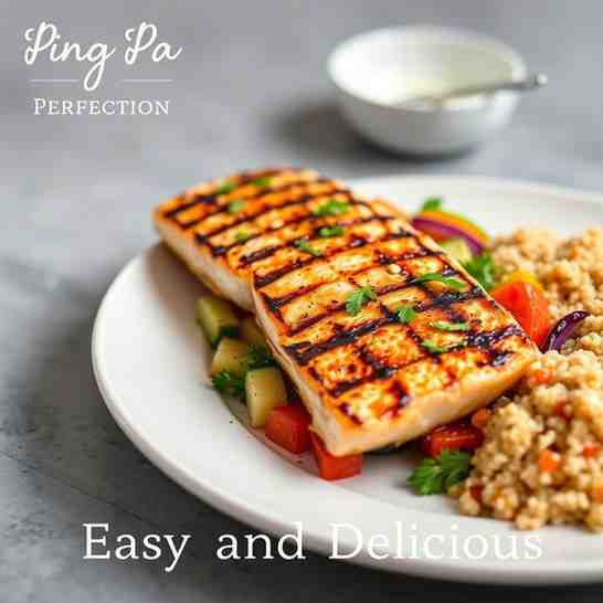 Grilled Fish Meal Prep - Ping Pa Perfection - Easy & Delicious