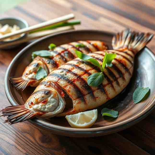 Brunei's Otak-Otak - Grilled Fish